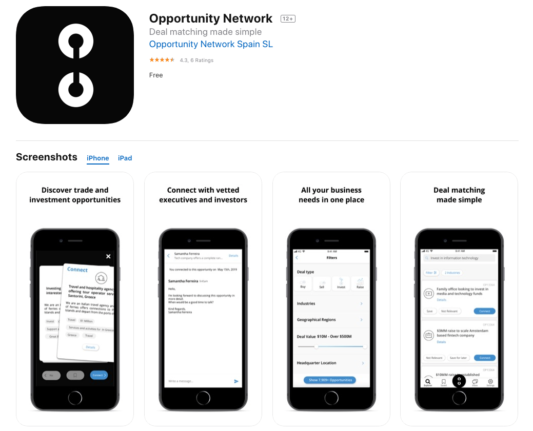 Opportunity Network iOS App